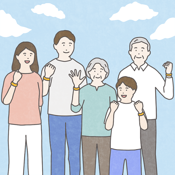 認知症の人に寄り添う人々